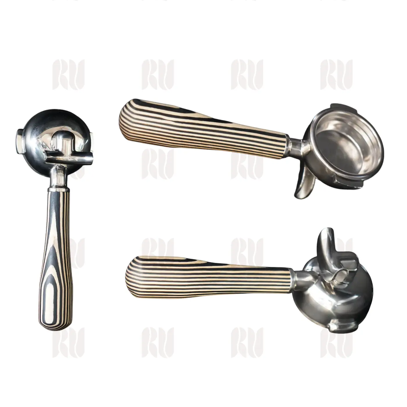 پرتافیلتر دسته چوبی دستگاه قهوه ساز صنعتی سایز 58
