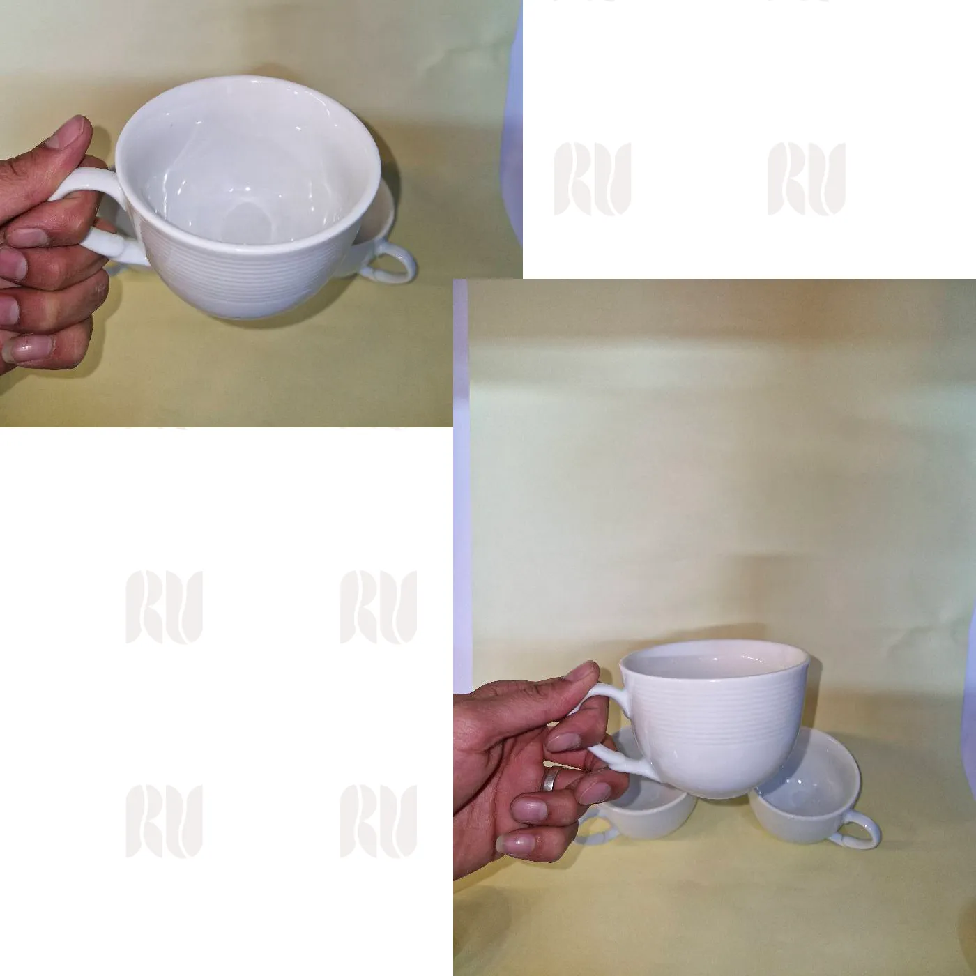 فنجان چینی لاته خوری تقدیس